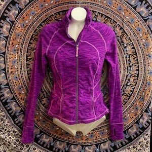 Purple Lululemon Active Zip up Jacket -Size Small